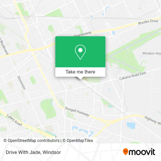 Drive With Jade map