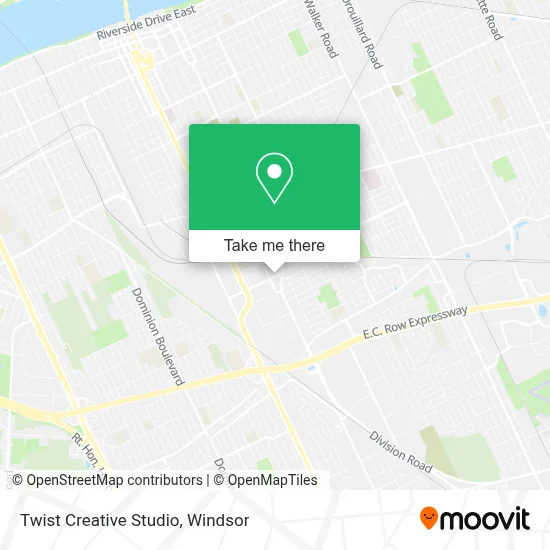 Twist Creative Studio map