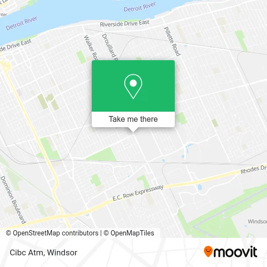 Cibc Atm map