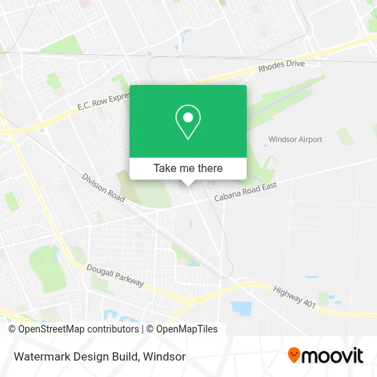 Watermark Design Build map