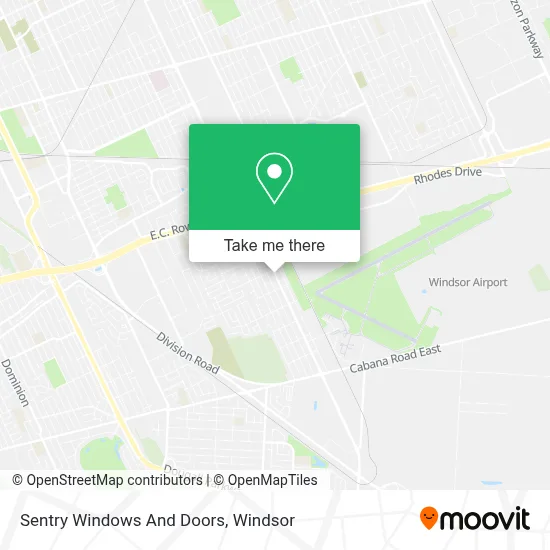 Sentry Windows And Doors map