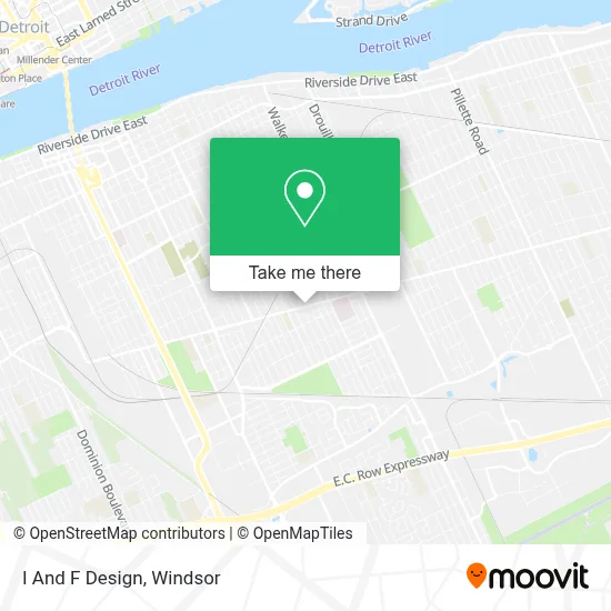 I And F Design map