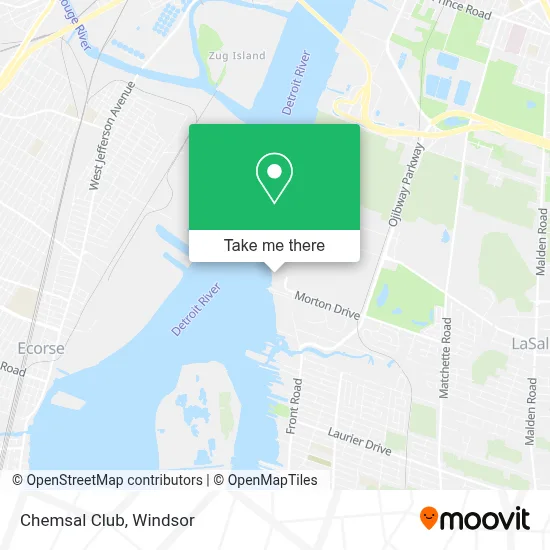 Chemsal Club map