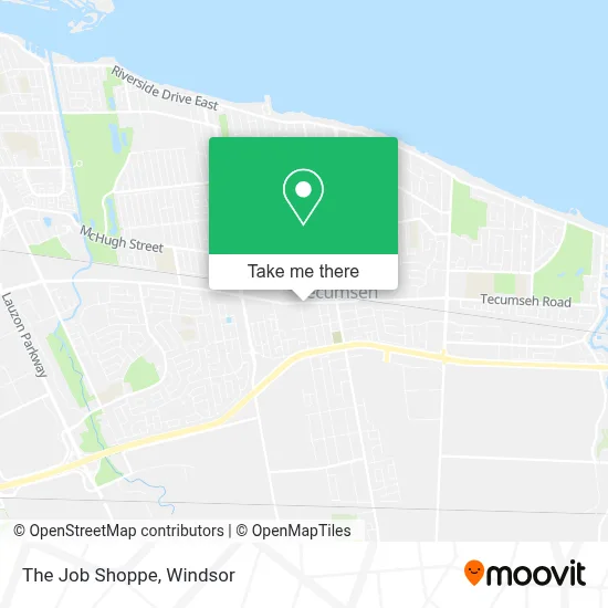The Job Shoppe map