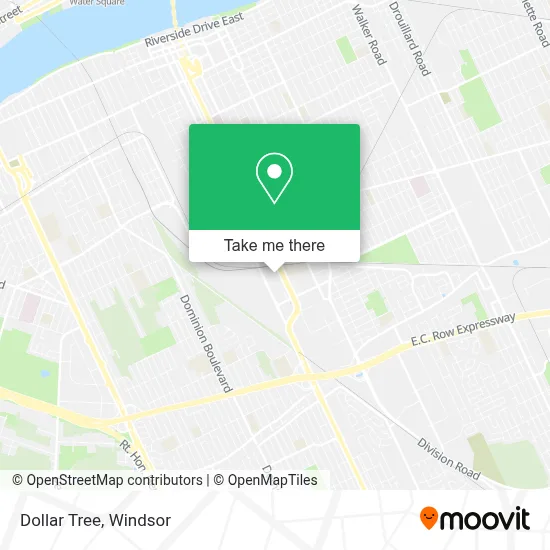 Dollar Tree map