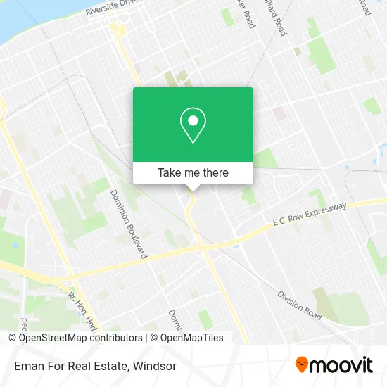 Eman For Real Estate map