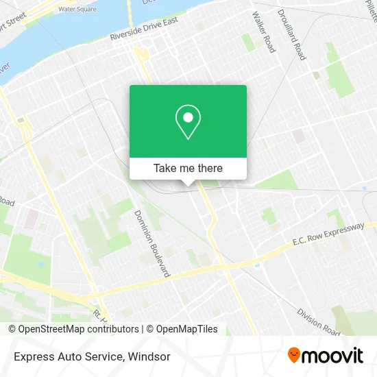 Express Auto Service map