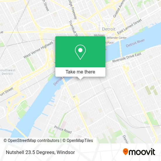 Nutshell 23.5 Degrees map