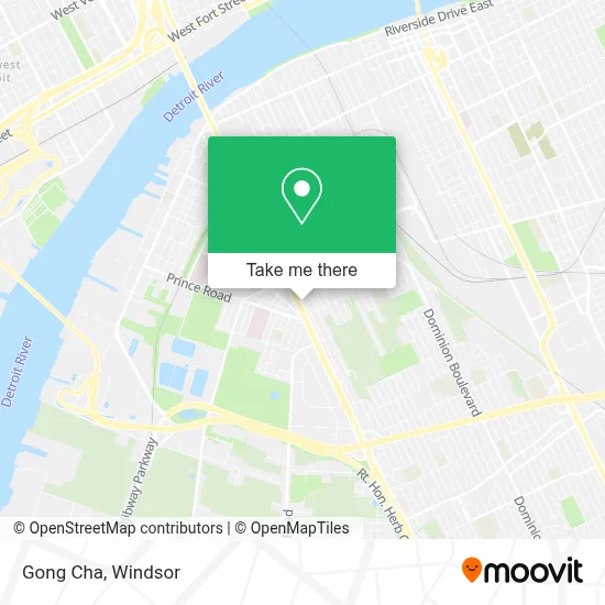 Gong Cha map