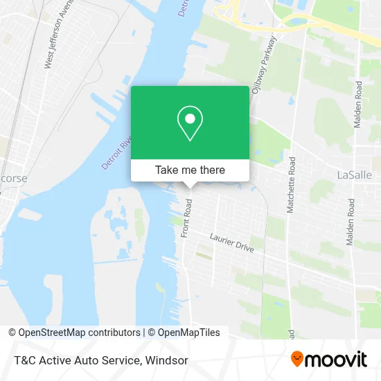 T&C Active Auto Service map