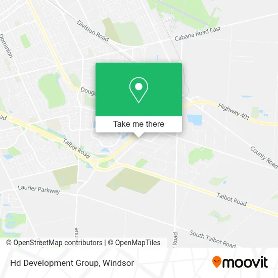 Hd Development Group map