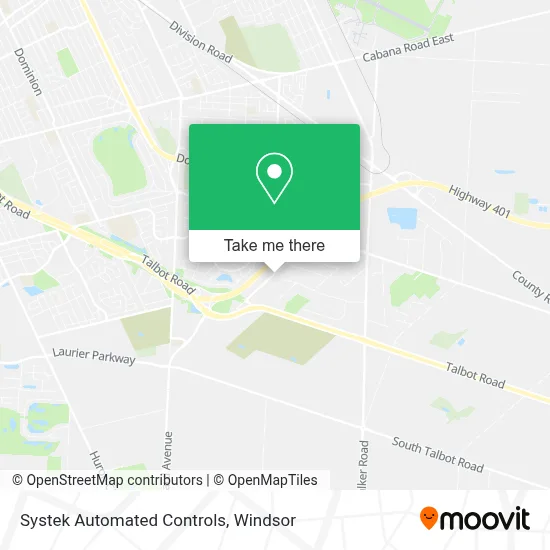Systek Automated Controls map