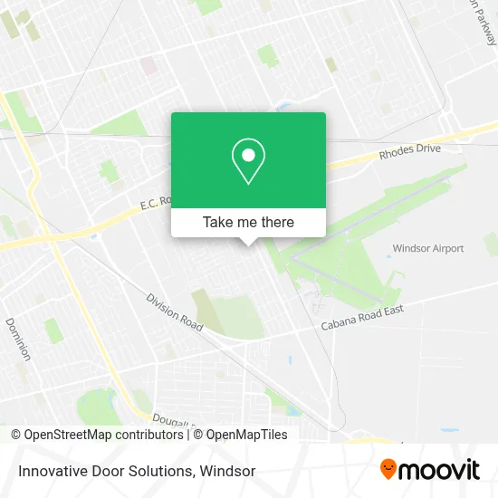 Innovative Door Solutions map