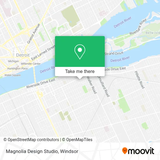 Magnolia Design Studio map