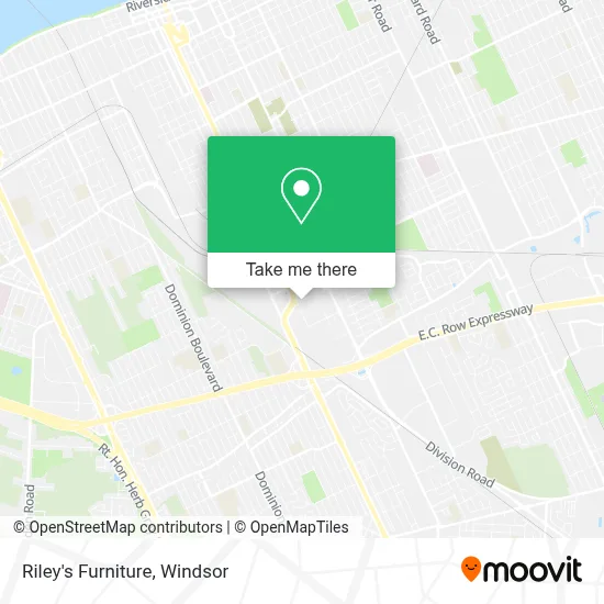 Riley's Furniture map