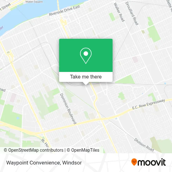 Waypoint Convenience map
