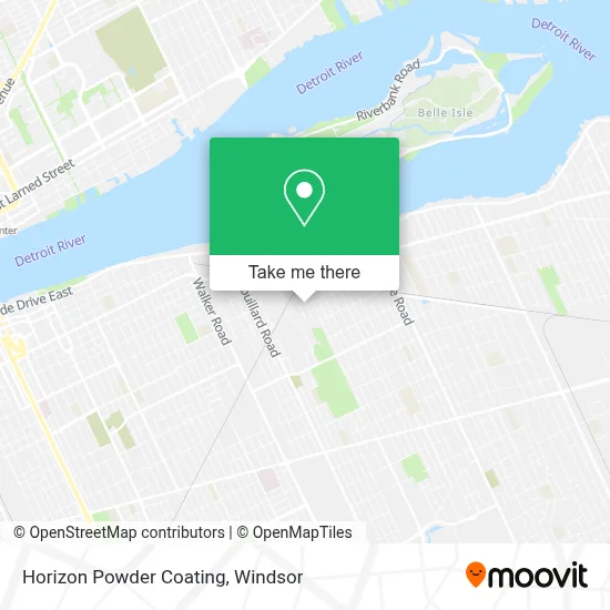 Horizon Powder Coating map