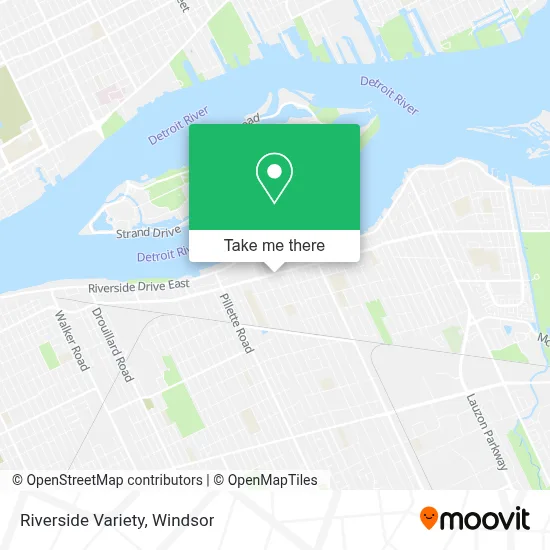 Riverside Variety map
