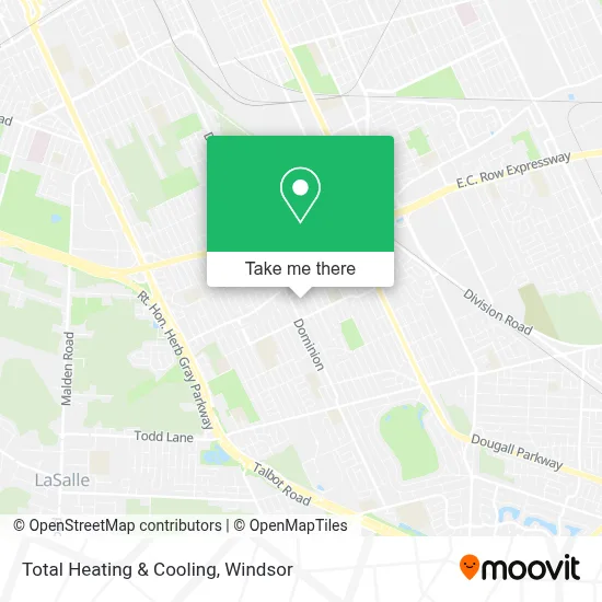 Total Heating & Cooling map