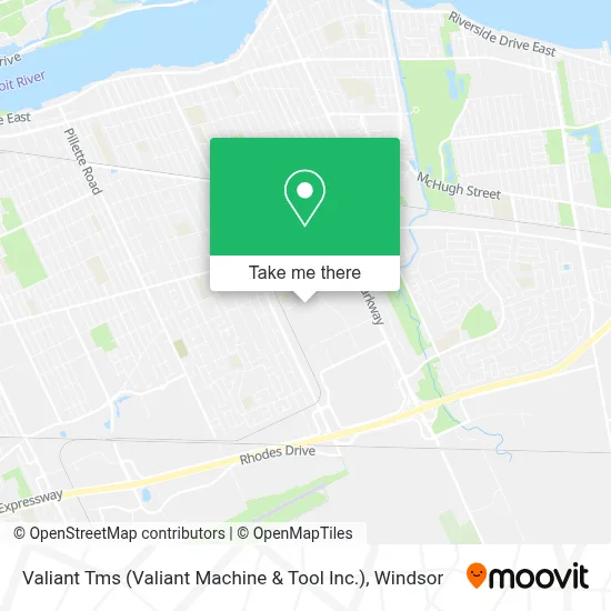 Valiant Tms (Valiant Machine & Tool Inc.) map