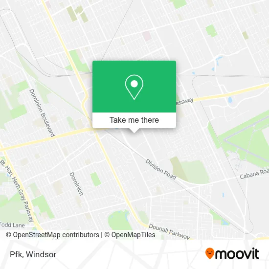 Pfk map