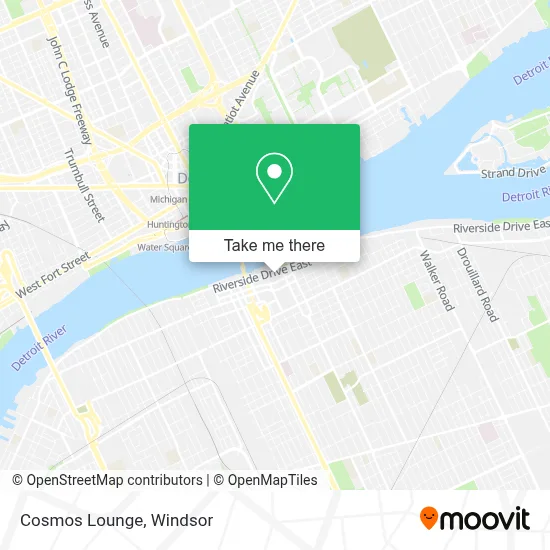 Cosmos Lounge map
