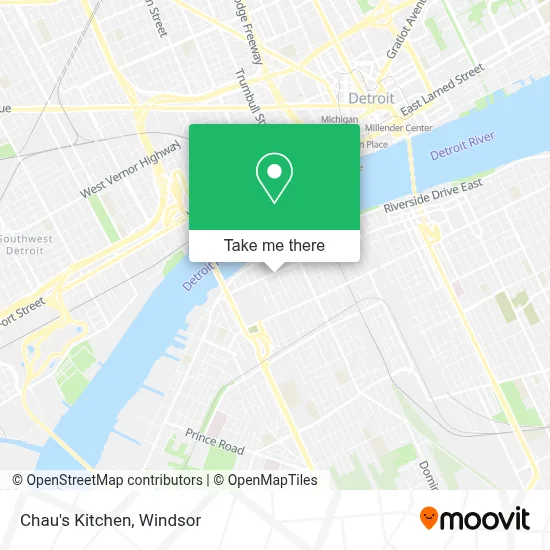 Chau's Kitchen map