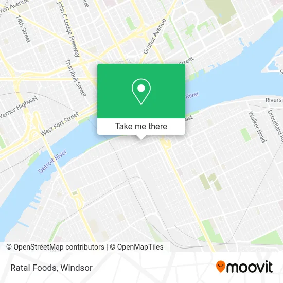 Ratal Foods map