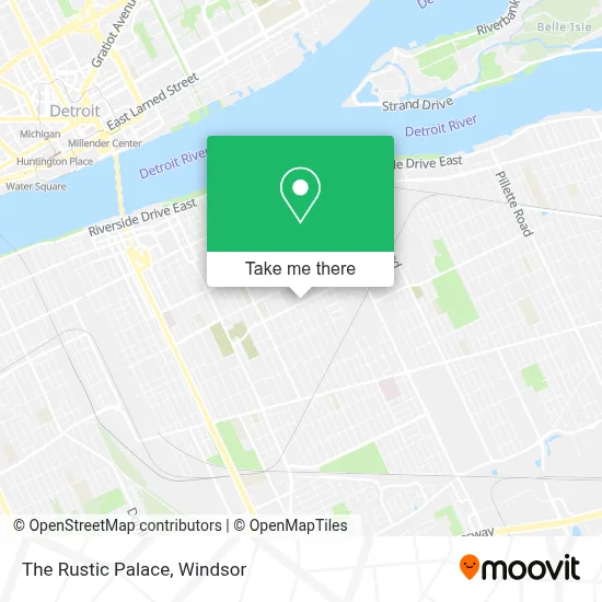 The Rustic Palace map