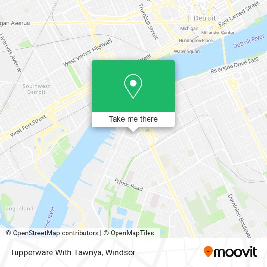 Tupperware With Tawnya map
