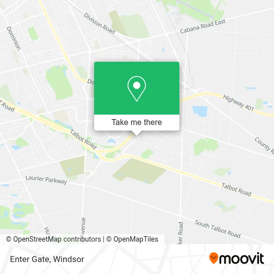 Enter Gate map