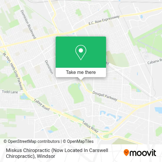 Miskus Chiropractic (Now Located In Carswell Chiropractic) map