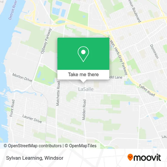 Sylvan Learning map