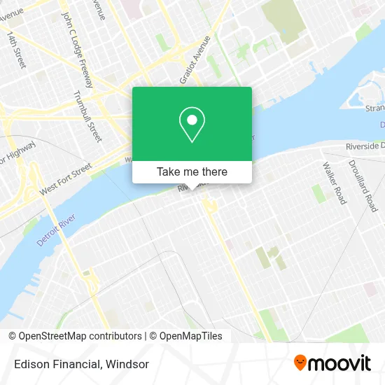 Edison Financial map