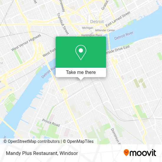 Mandy Plus Restaurant map