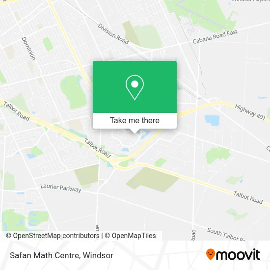 Safan Math Centre map