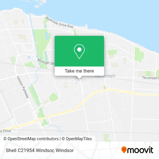 Shell C21954 Windsor map