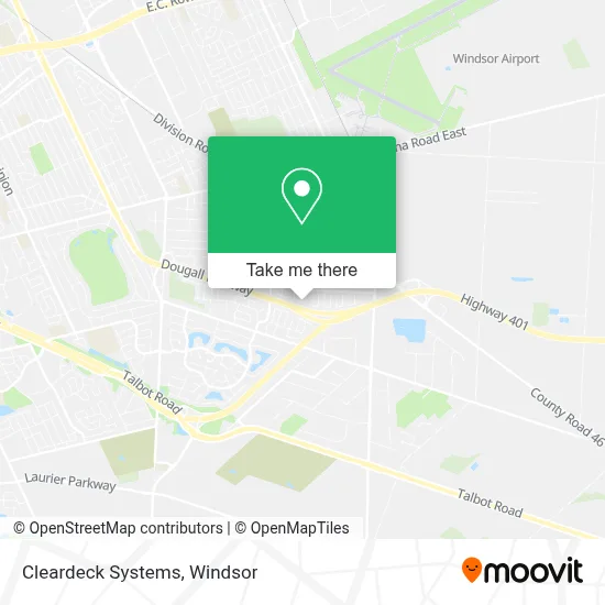 Cleardeck Systems map
