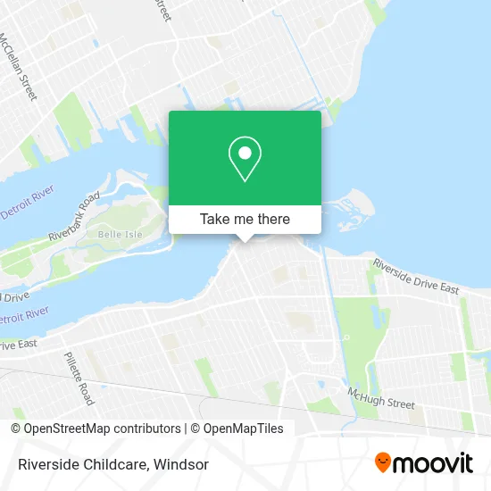 Riverside Childcare map