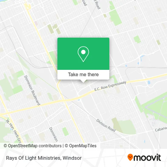 Rays Of Light Ministries map