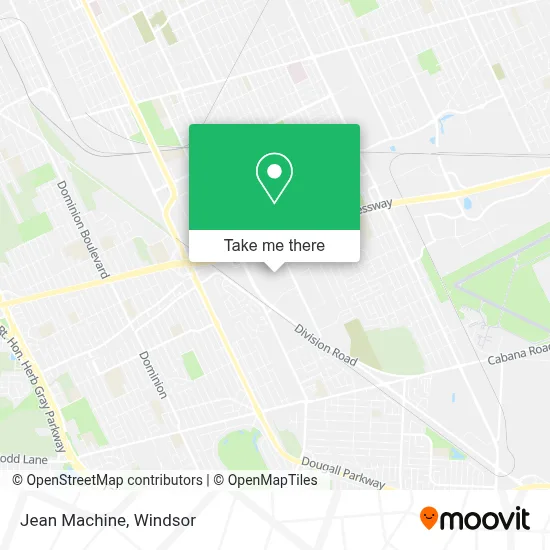 Jean Machine map