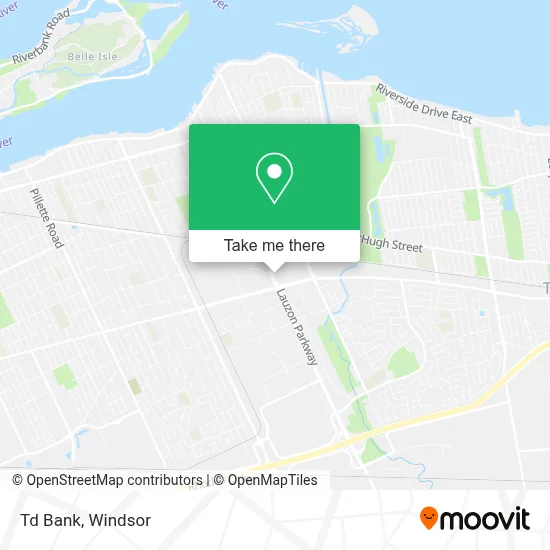 Td Bank map