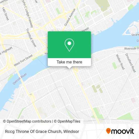 Rccg Throne Of Grace Church map