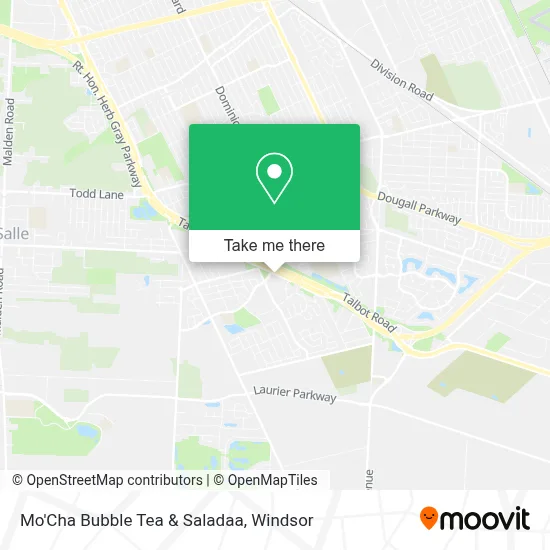 Mo'Cha Bubble Tea & Saladaa map