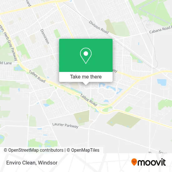 Enviro Clean map