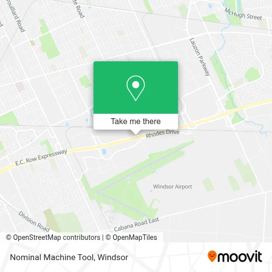 Nominal Machine Tool map