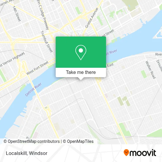 Localskill map