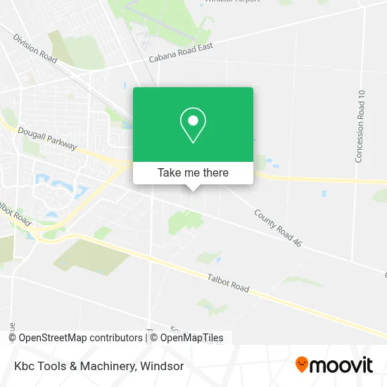 Kbc Tools & Machinery map