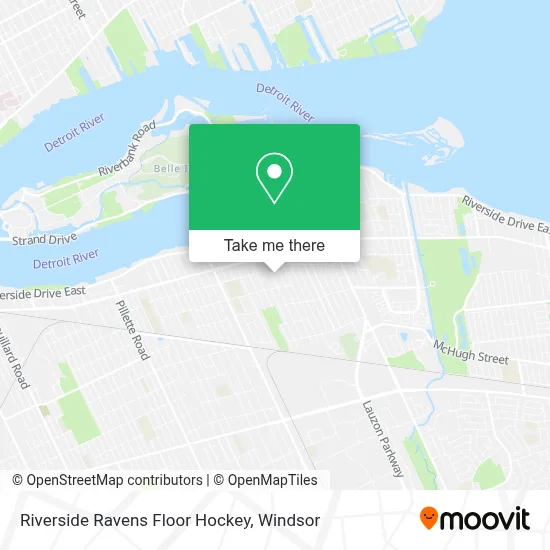 Riverside Ravens Floor Hockey map