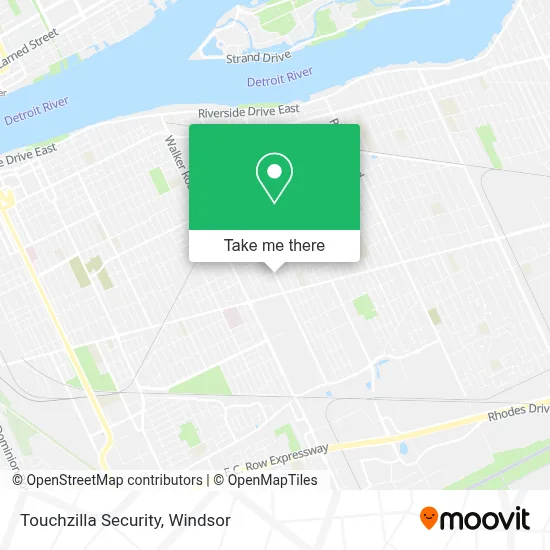 Touchzilla Security map